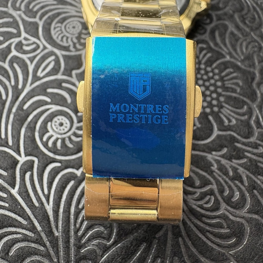 Invicta Montres Prestige Men's Gold/Black Watch 43mm MPW-0263 New In Box - Picture 10 of 10